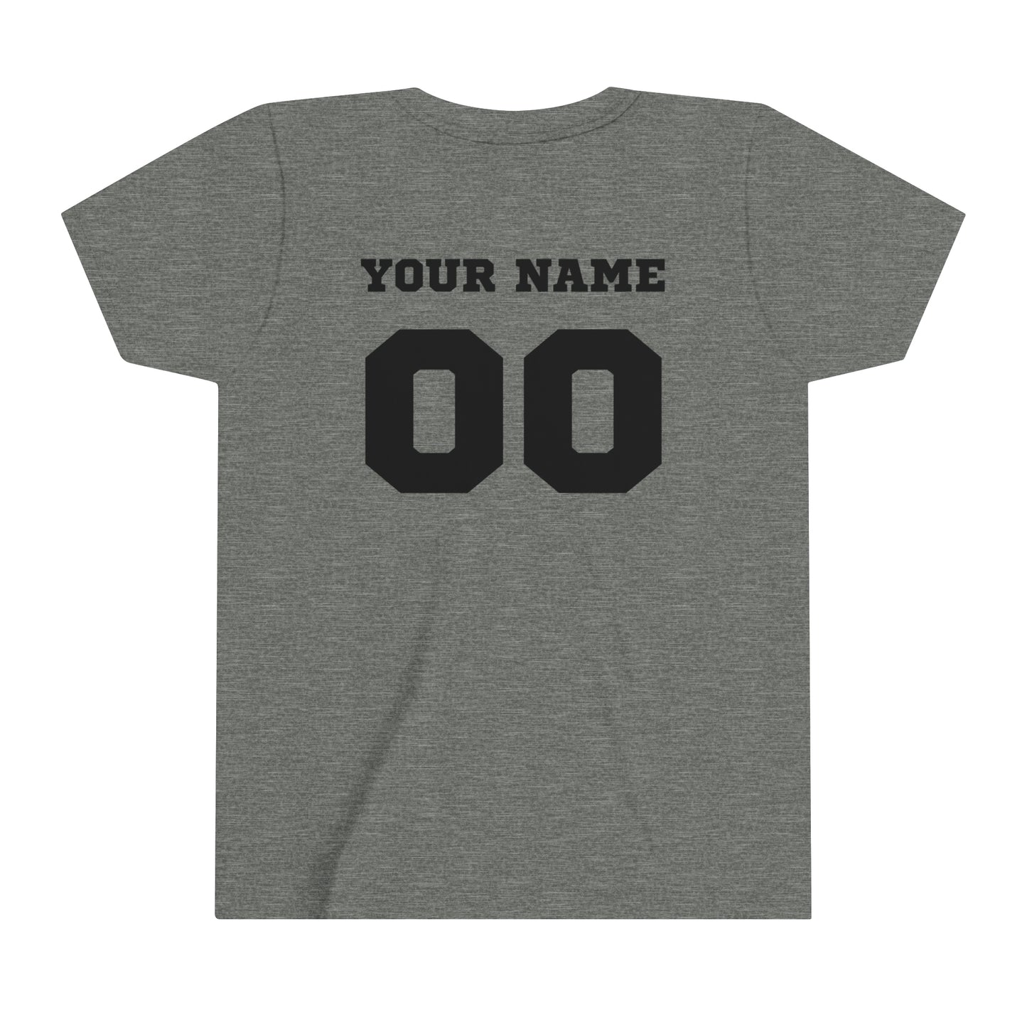 PERSONALIZED Warrior Youth Short Sleeve Tee