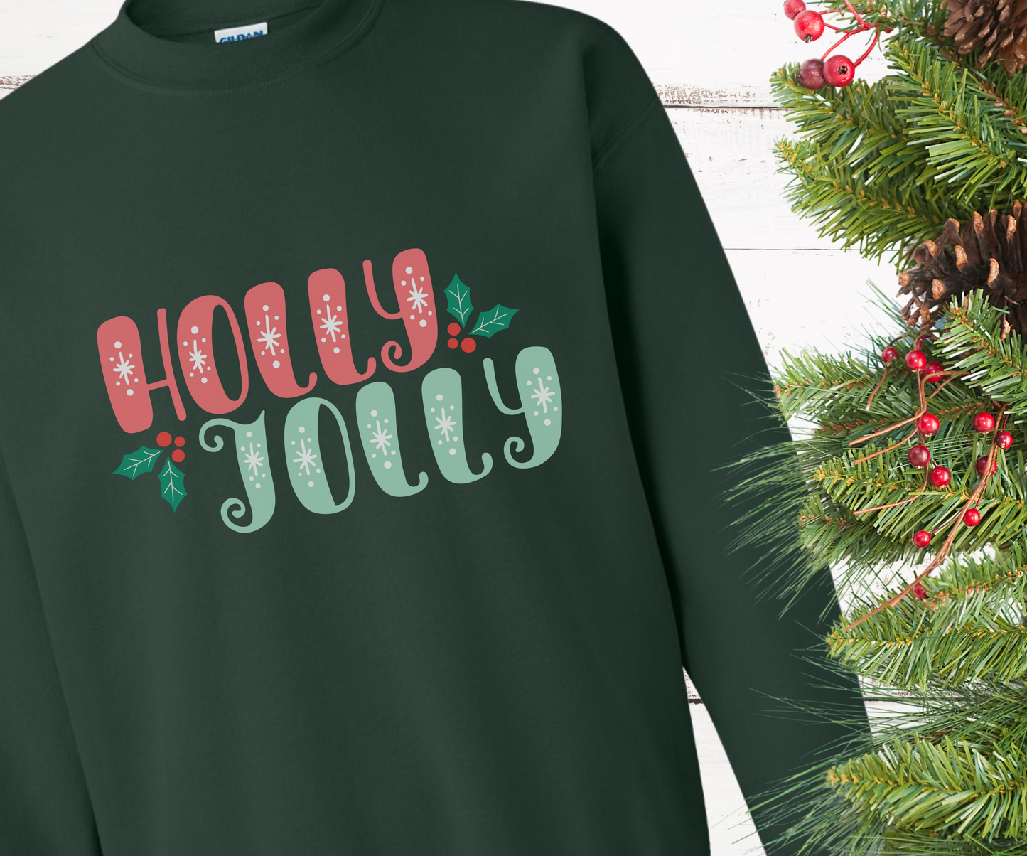 Holly Jolly Crewneck Sweatshirt
