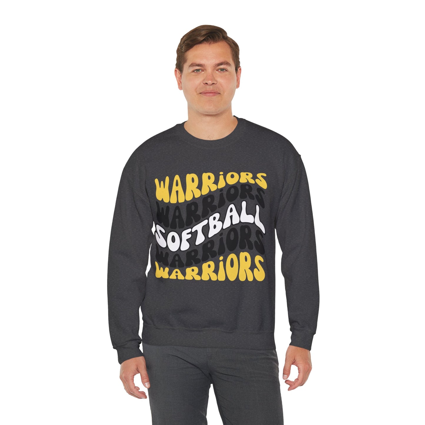 PERSONALIZED Warrior Unisex Heavy Blend™ Crewneck Sweatshirt