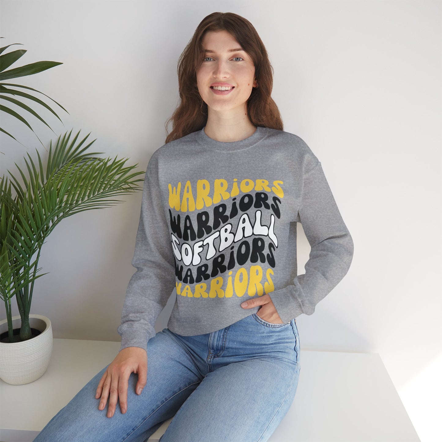 Warrior Unisex Heavy Blend™ Crewneck Sweatshirt