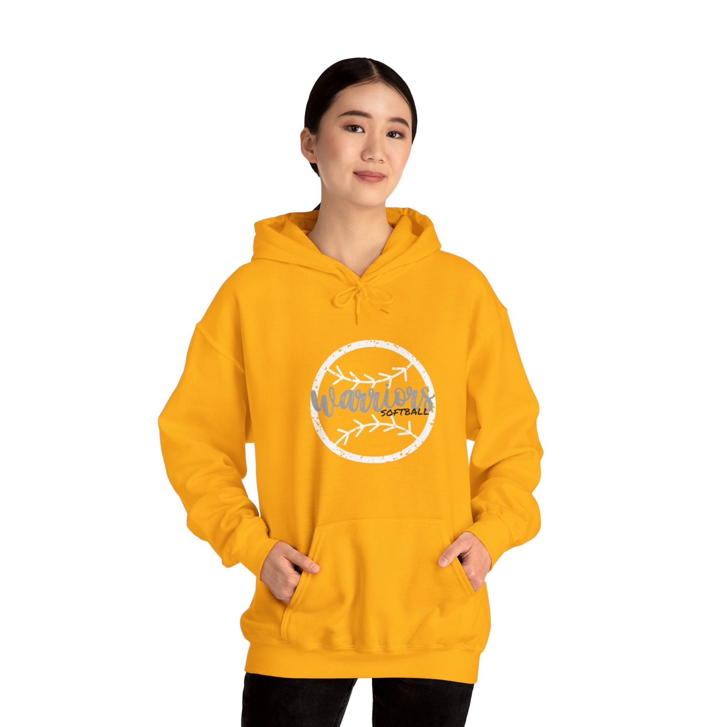PERSONALIZED Warrior Unisex Heavy Blend™ Hooded Sweatshirt