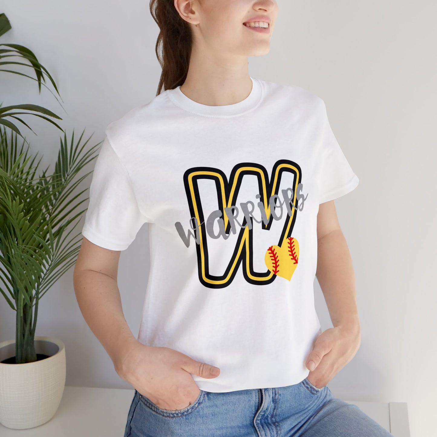 PERSONALIZED Warrior Unisex Jersey Short Sleeve Tee