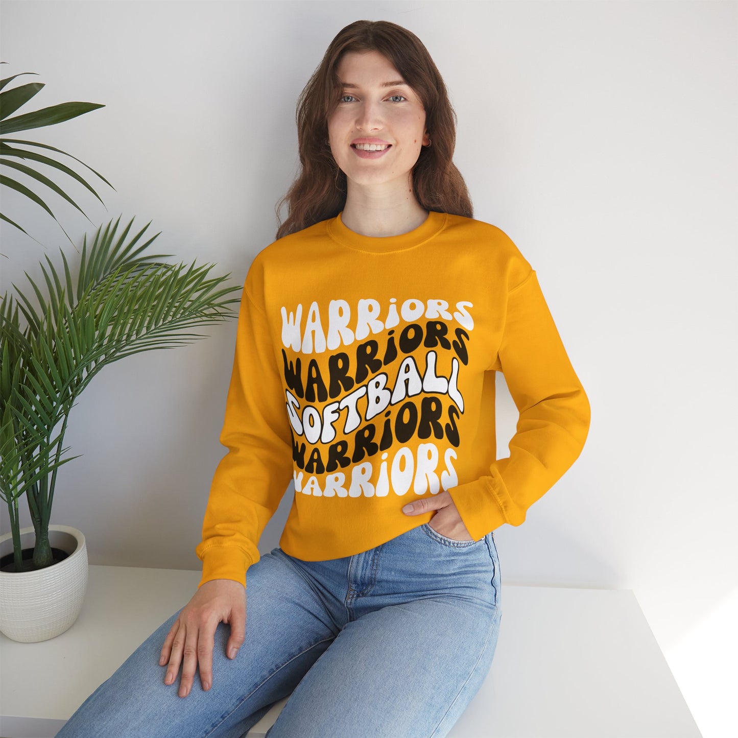PERSONALIZED Warrior Unisex Heavy Blend™ Crewneck Sweatshirt