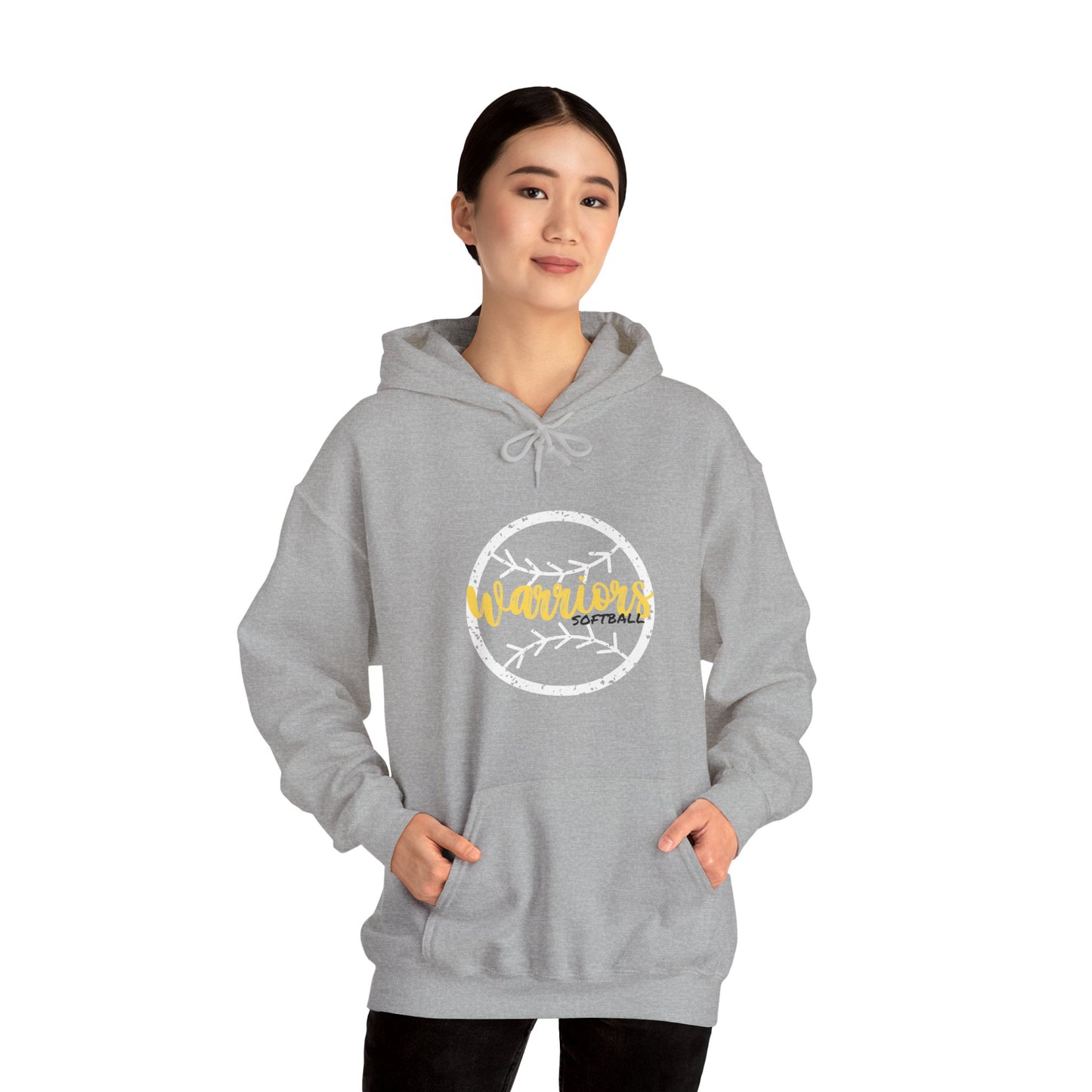 PERSONALIZED Warrior Unisex Heavy Blend™ Hooded Sweatshirt