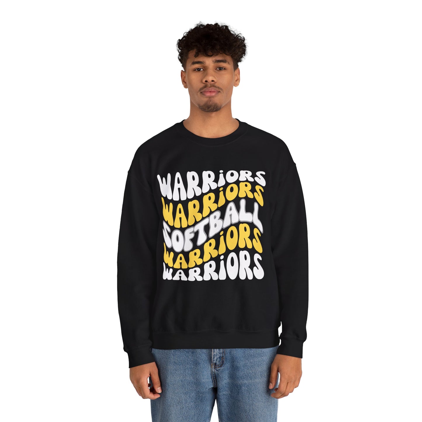 PERSONALIZED Warrior Unisex Heavy Blend™ Crewneck Sweatshirt