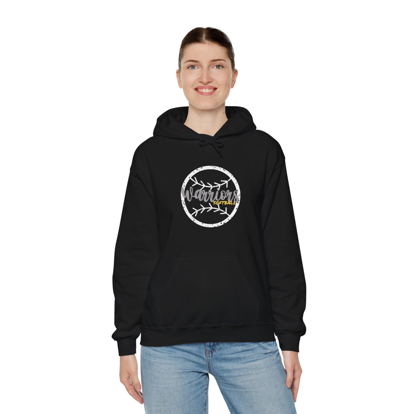 PERSONALIZED Warrior Unisex Heavy Blend™ Hooded Sweatshirt