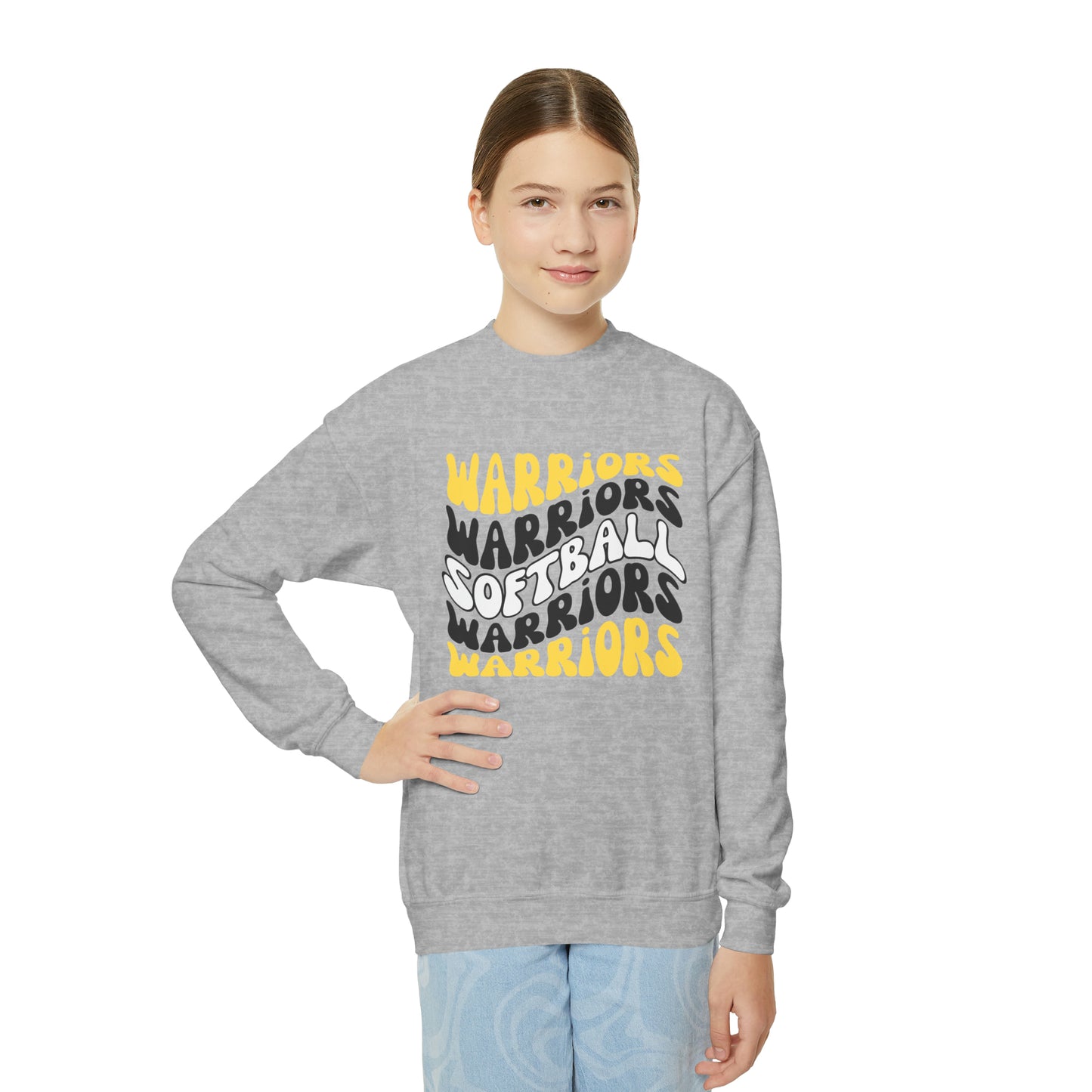 PERSONALIZED Warrior Youth Crewneck Sweatshirt