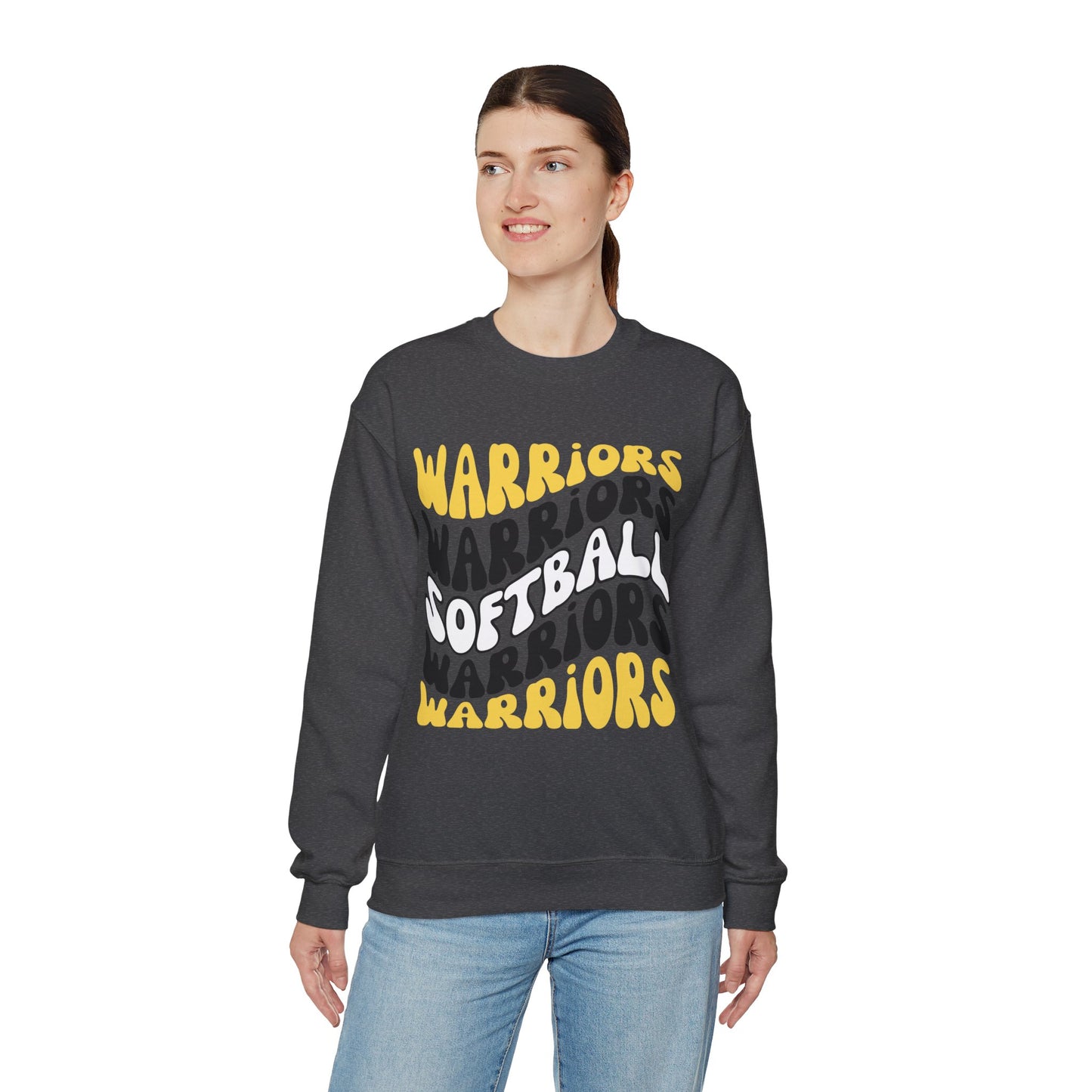 PERSONALIZED Warrior Unisex Heavy Blend™ Crewneck Sweatshirt