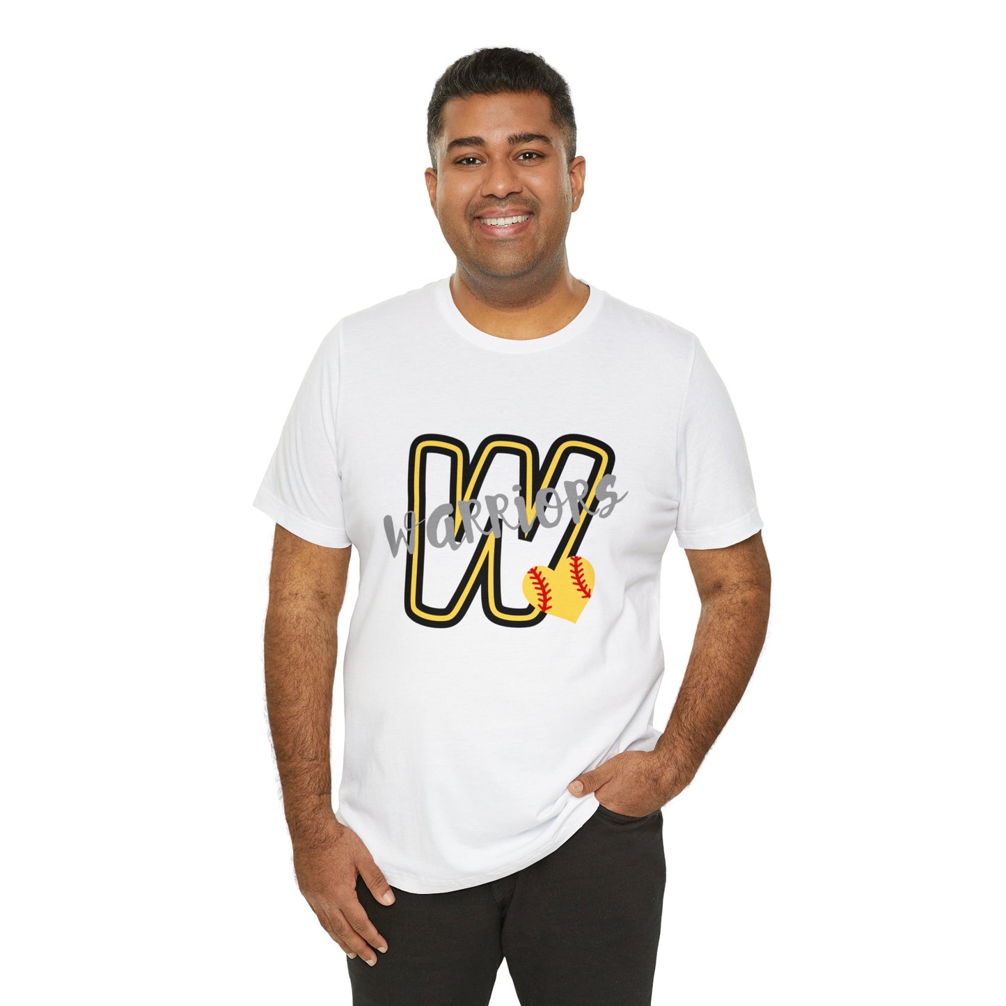 PERSONALIZED Warrior Unisex Jersey Short Sleeve Tee