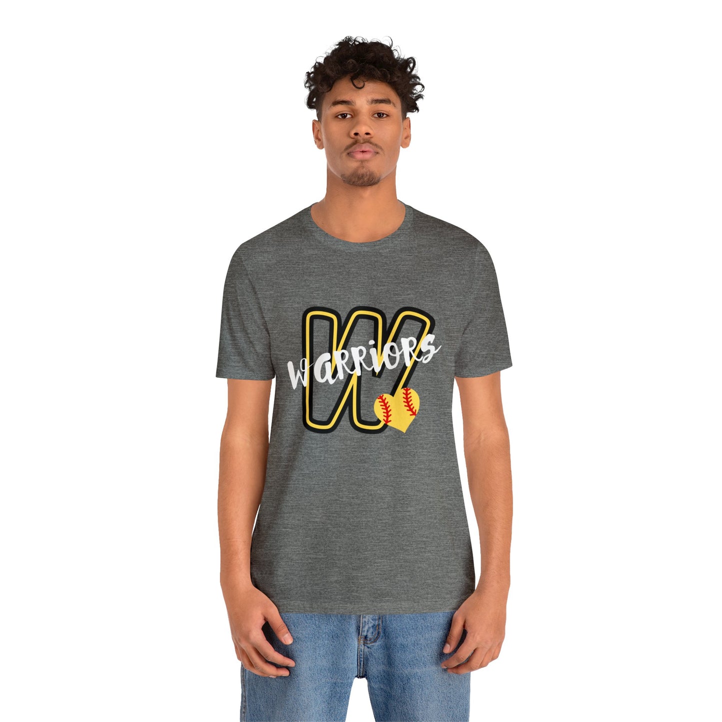 PERSONALIZED Warrior Unisex Jersey Short Sleeve Tee