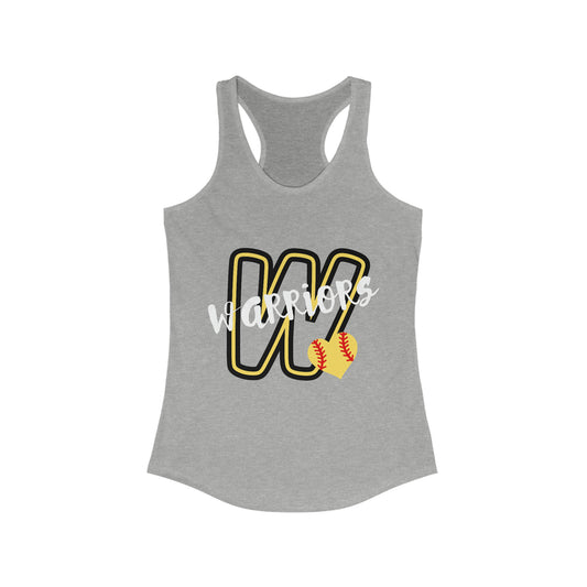 Warriors Women's Ideal Racerback Tank