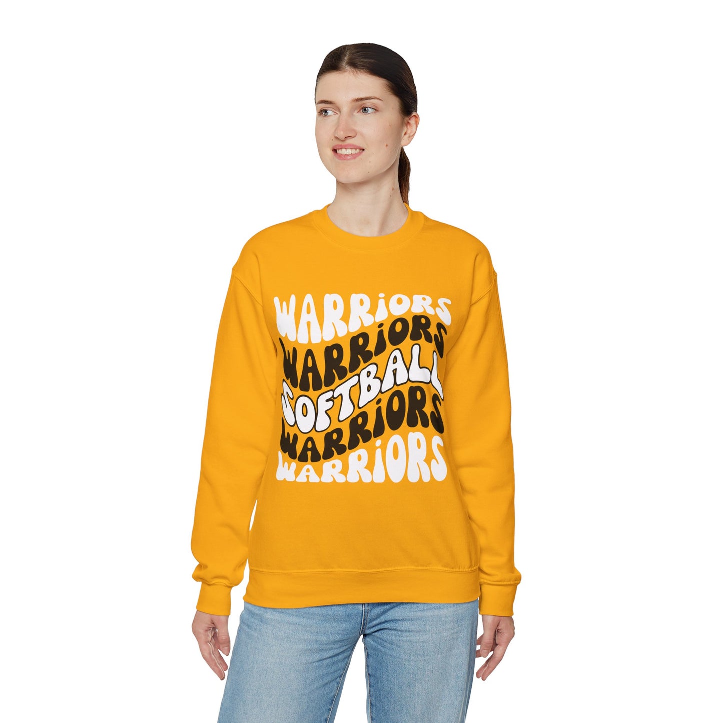 PERSONALIZED Warrior Unisex Heavy Blend™ Crewneck Sweatshirt