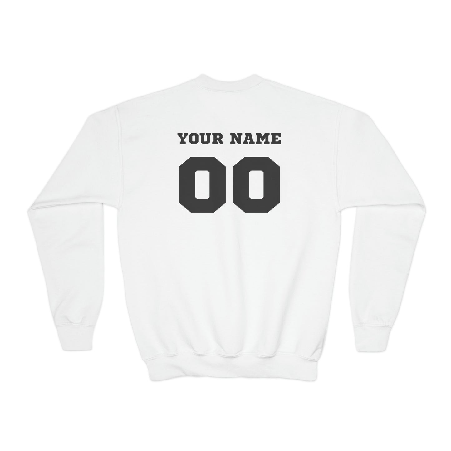 PERSONALIZED Warrior Youth Crewneck Sweatshirt