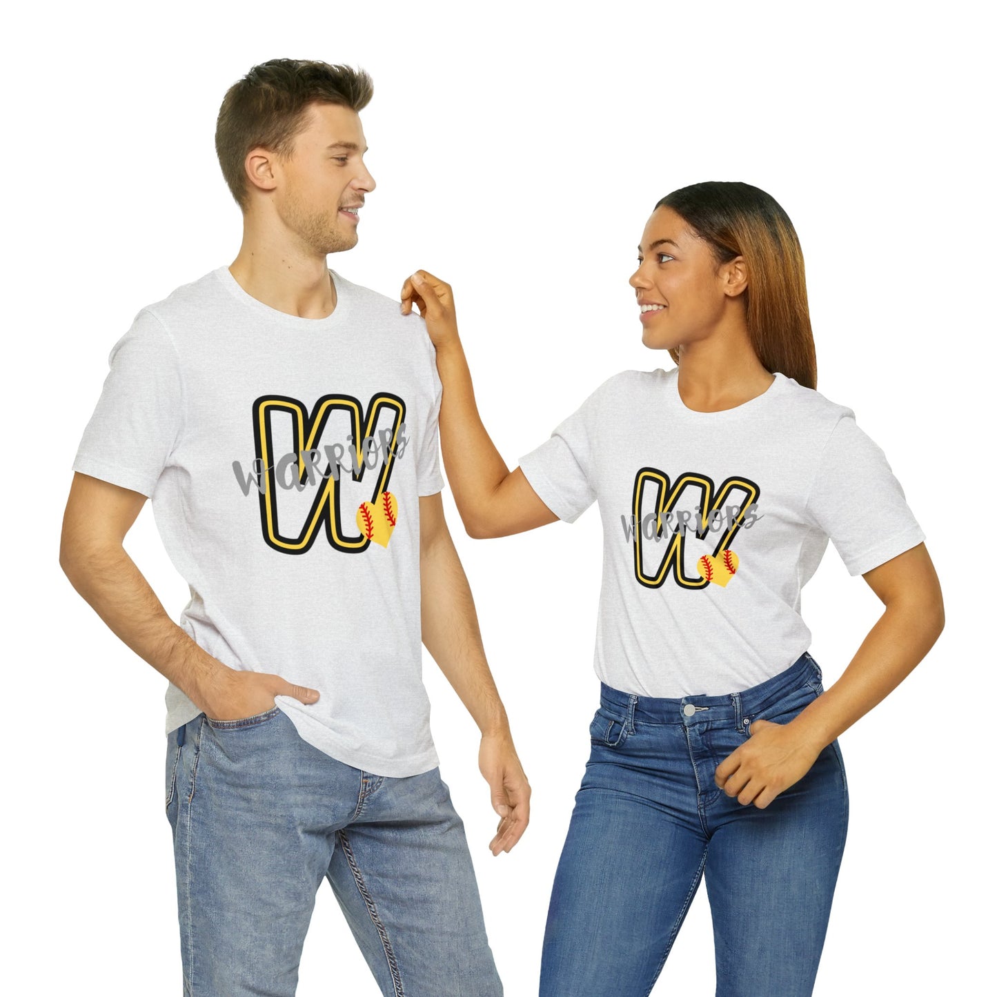 PERSONALIZED Warrior Unisex Jersey Short Sleeve Tee