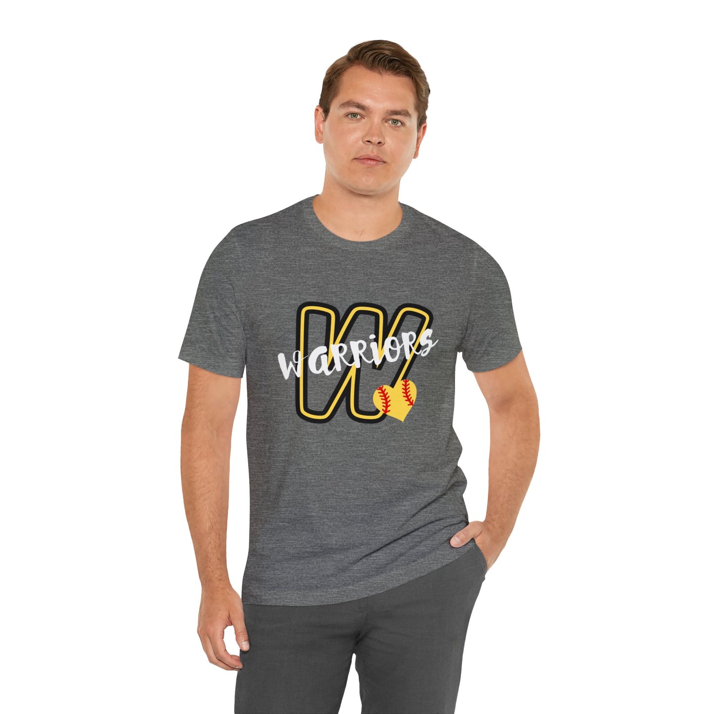 PERSONALIZED Warrior Unisex Jersey Short Sleeve Tee
