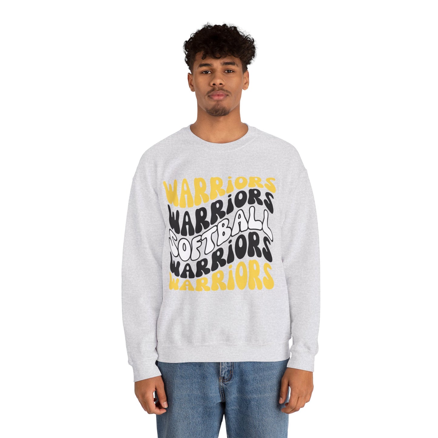 PERSONALIZED Warrior Unisex Heavy Blend™ Crewneck Sweatshirt