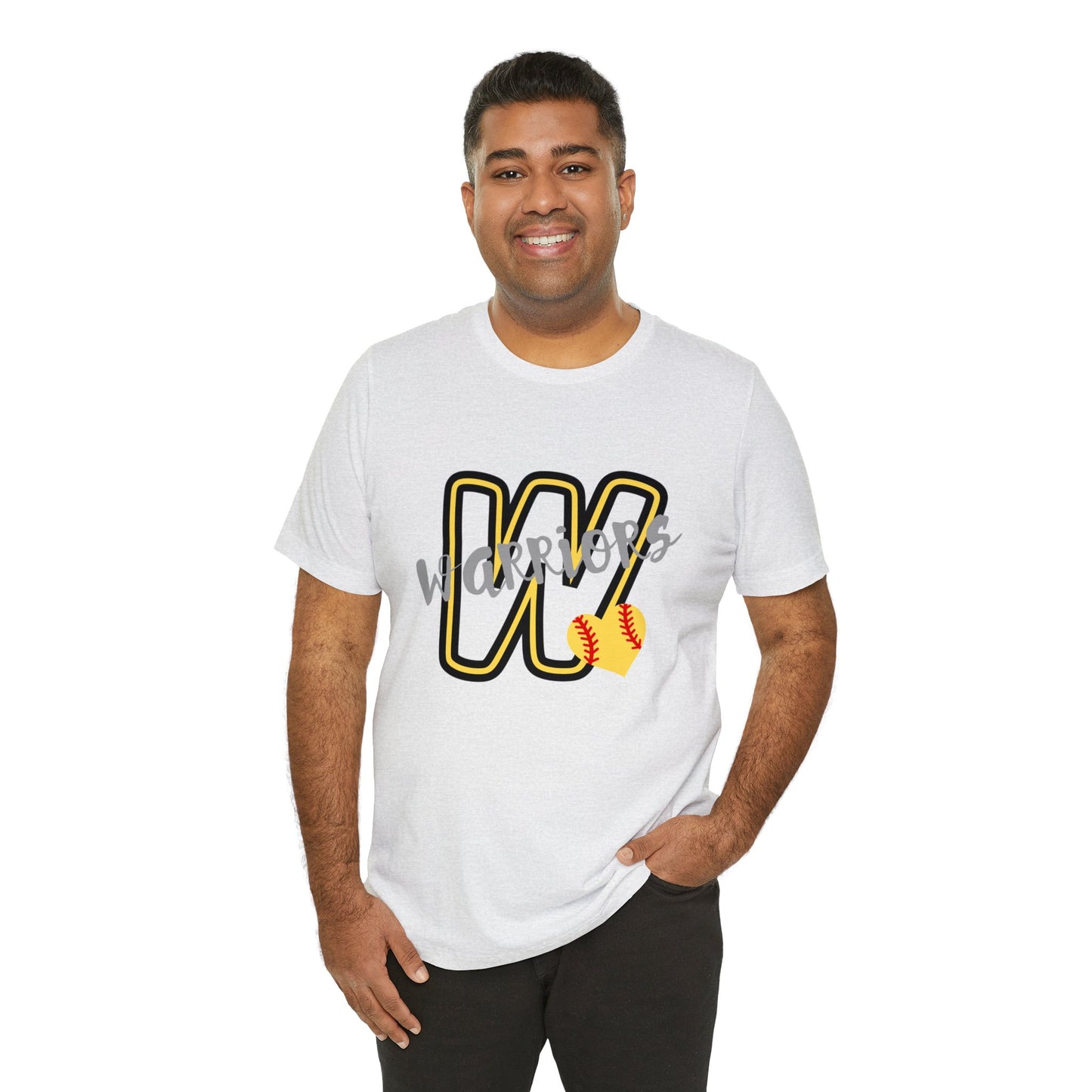 PERSONALIZED Warrior Unisex Jersey Short Sleeve Tee