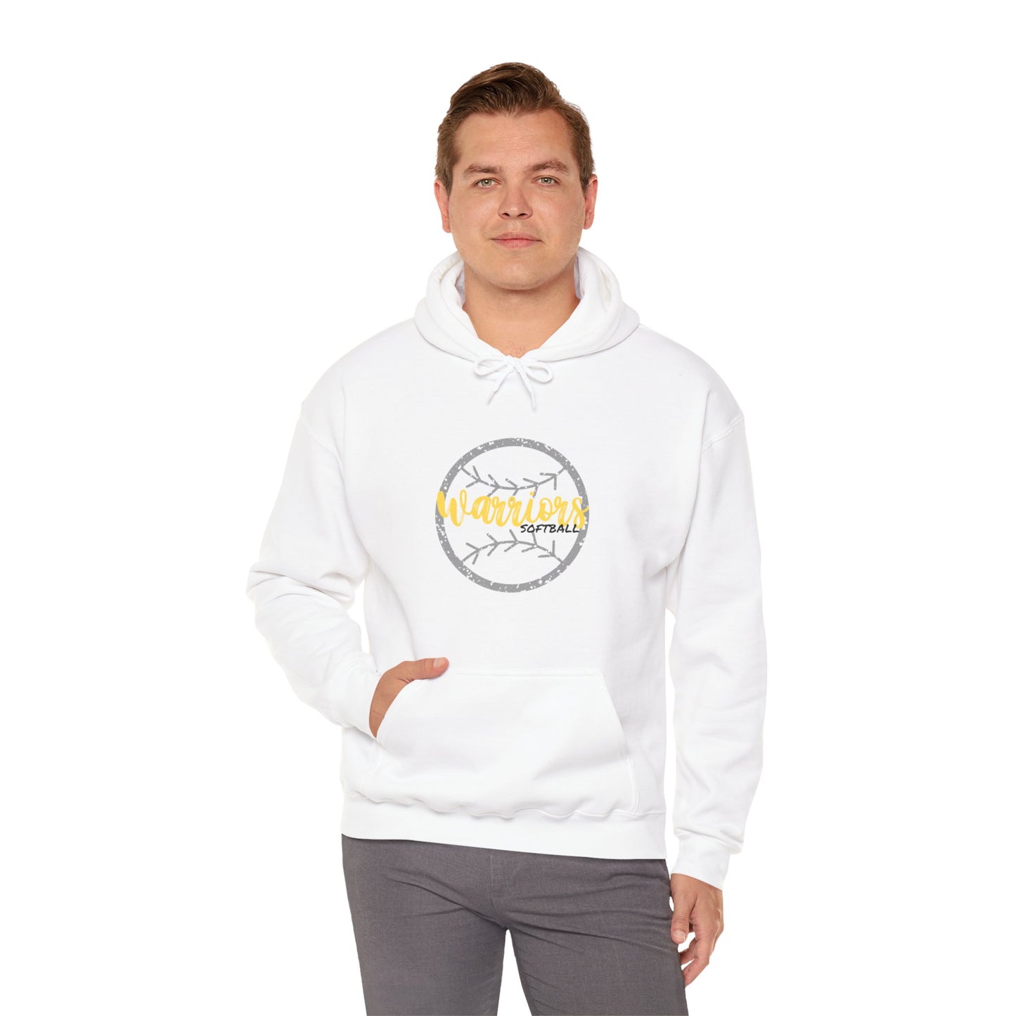 PERSONALIZED Warrior Unisex Heavy Blend™ Hooded Sweatshirt