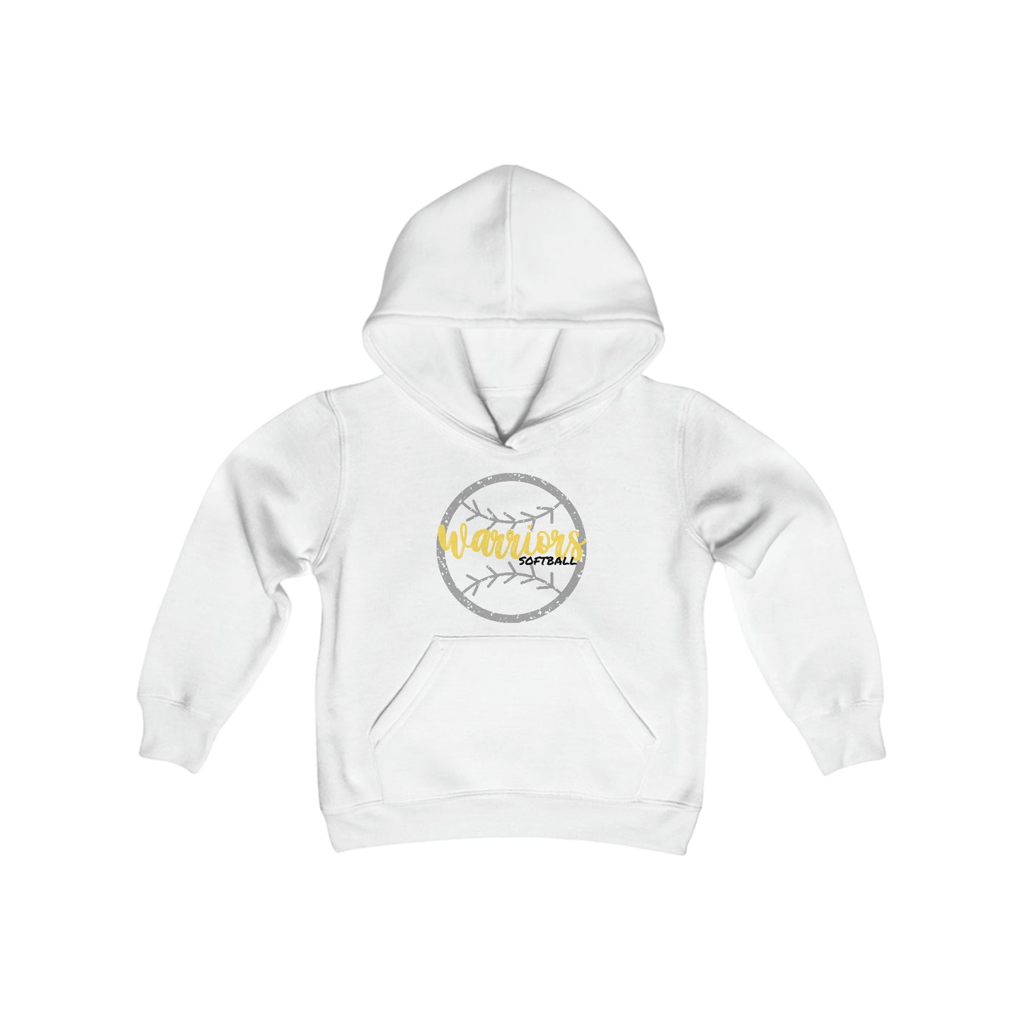 Warrior Youth Heavy Blend Hooded Sweatshirt