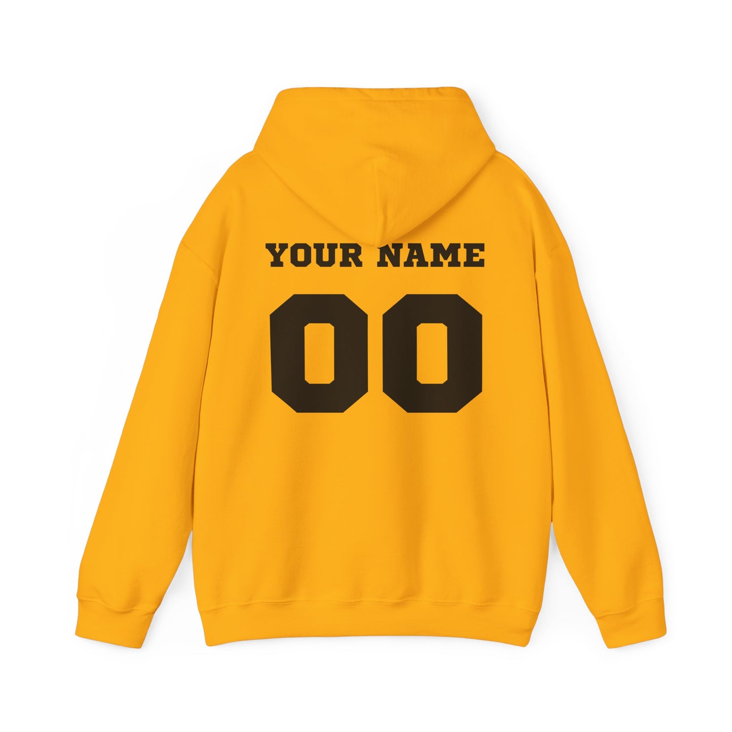 PERSONALIZED Warrior Unisex Heavy Blend™ Hooded Sweatshirt