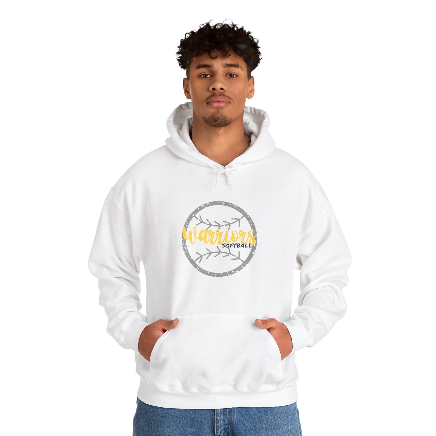 PERSONALIZED Warrior Unisex Heavy Blend™ Hooded Sweatshirt