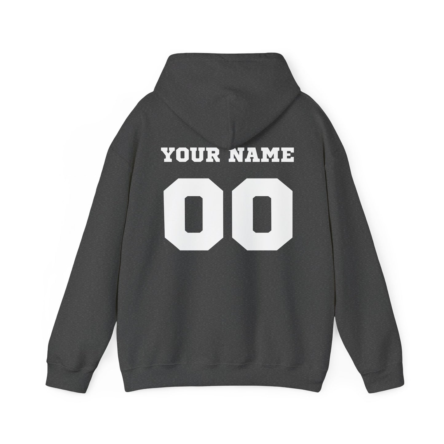 PERSONALIZED Warrior Unisex Heavy Blend™ Hooded Sweatshirt