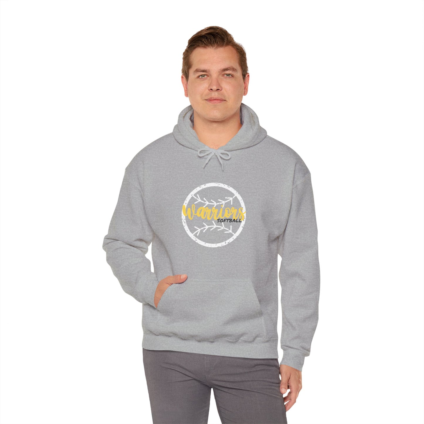 PERSONALIZED Warrior Unisex Heavy Blend™ Hooded Sweatshirt