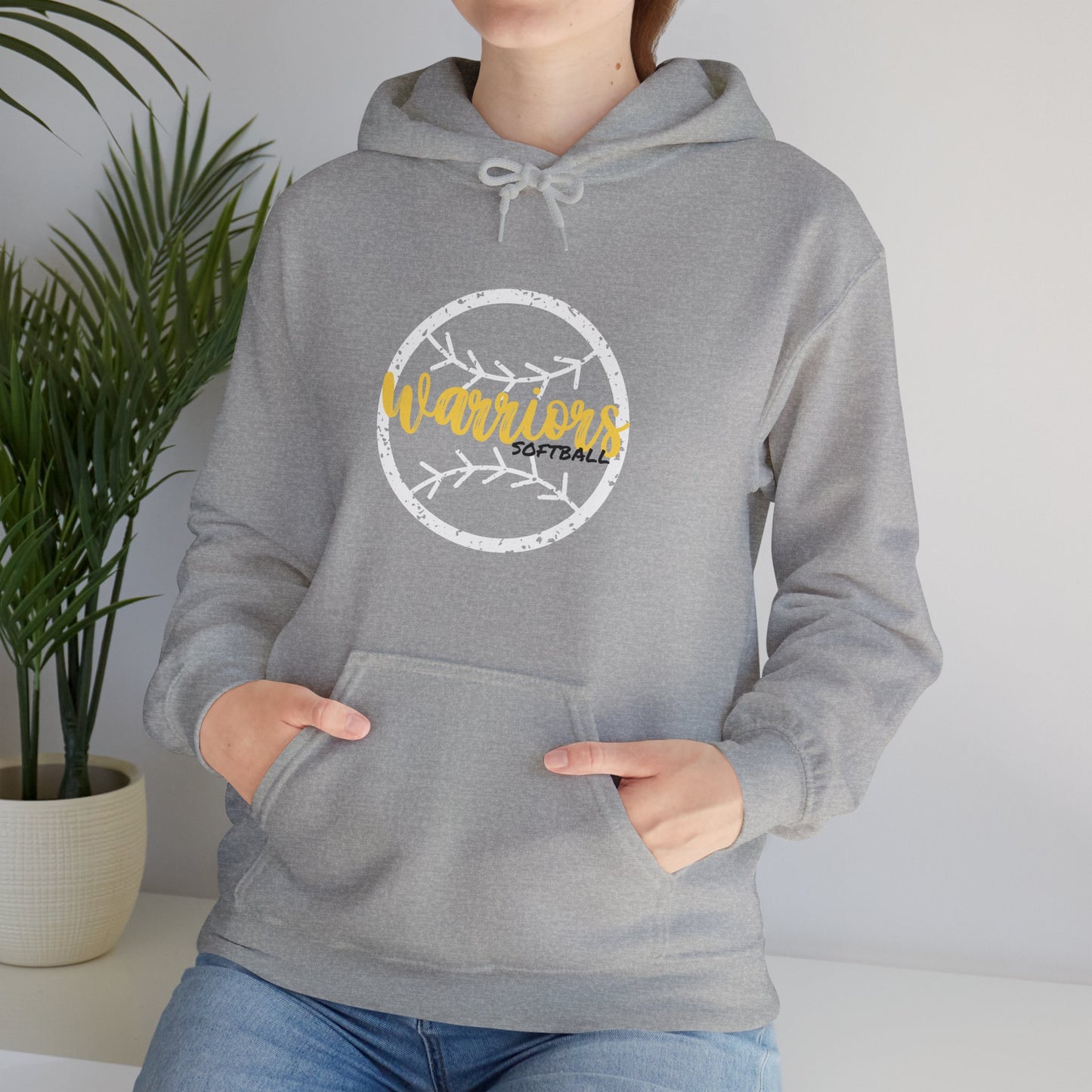 PERSONALIZED Warrior Unisex Heavy Blend™ Hooded Sweatshirt