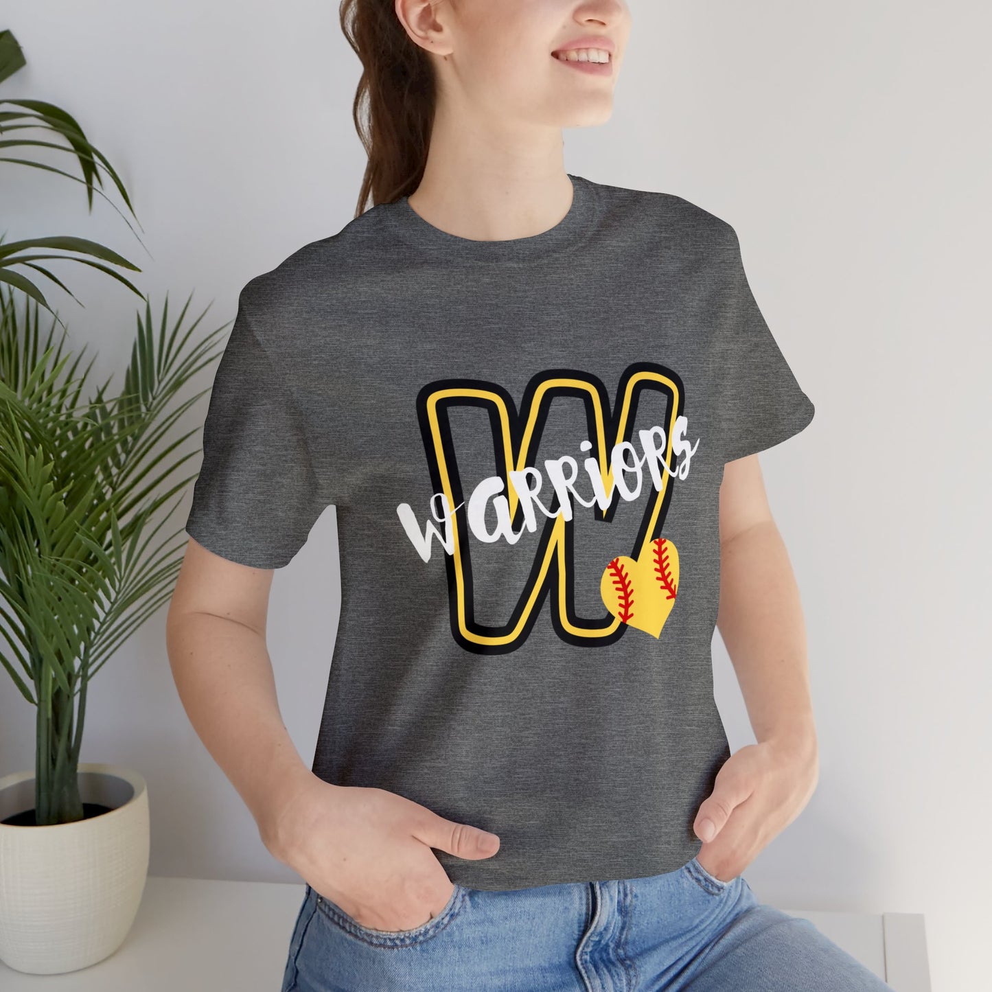 PERSONALIZED Warrior Unisex Jersey Short Sleeve Tee