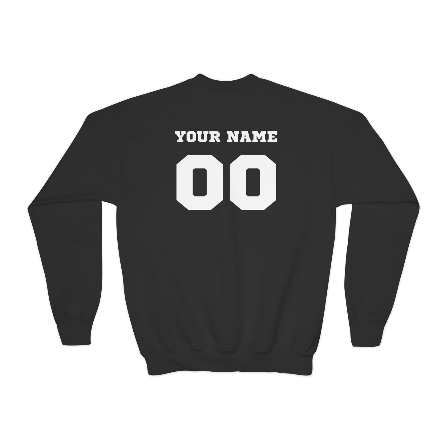 PERSONALIZED Warrior Youth Crewneck Sweatshirt