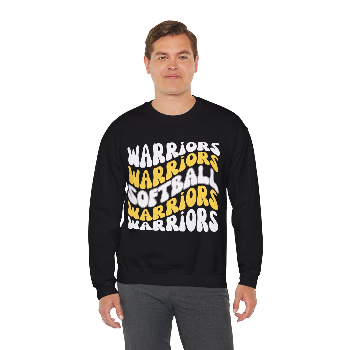 PERSONALIZED Warrior Unisex Heavy Blend™ Crewneck Sweatshirt