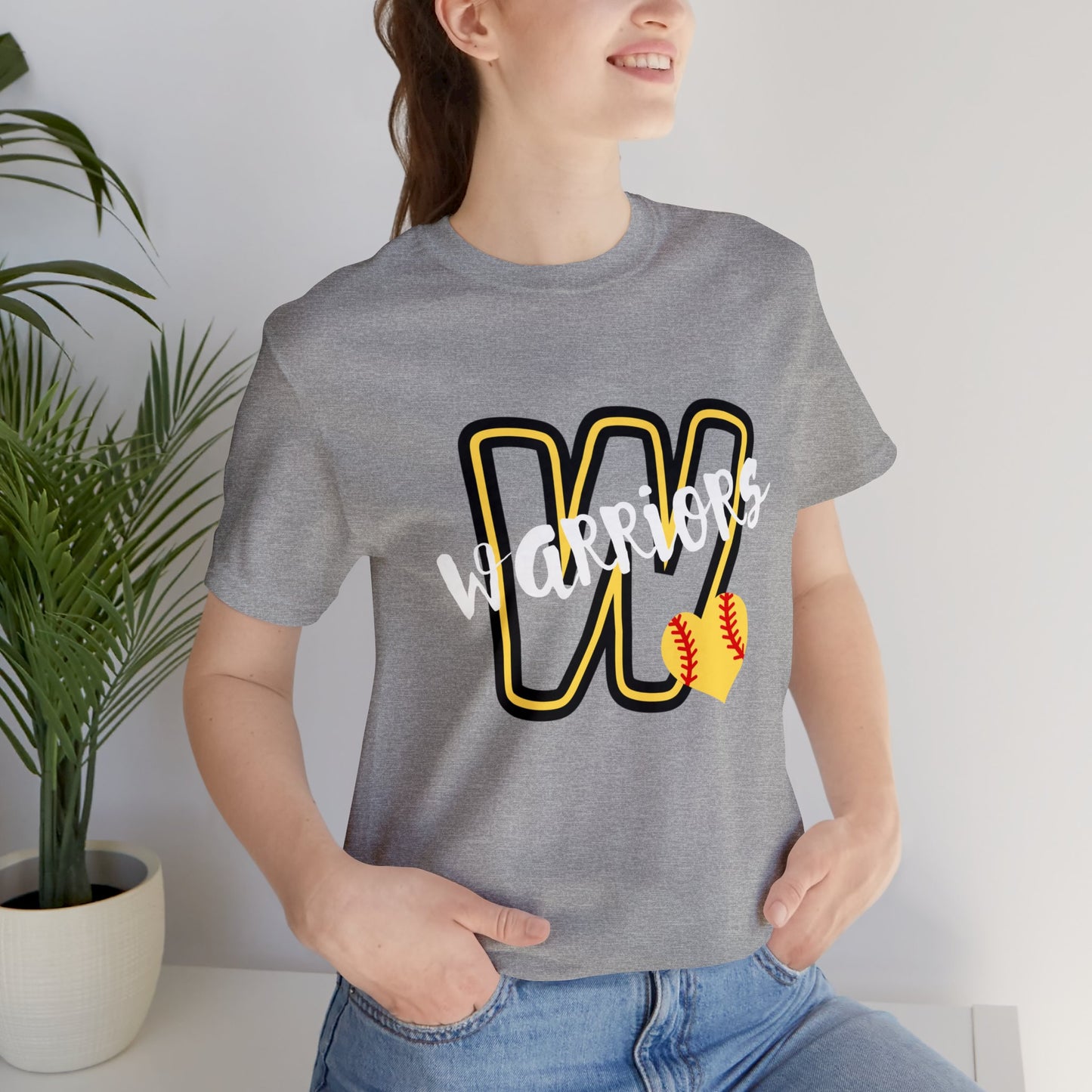PERSONALIZED Warrior Unisex Jersey Short Sleeve Tee