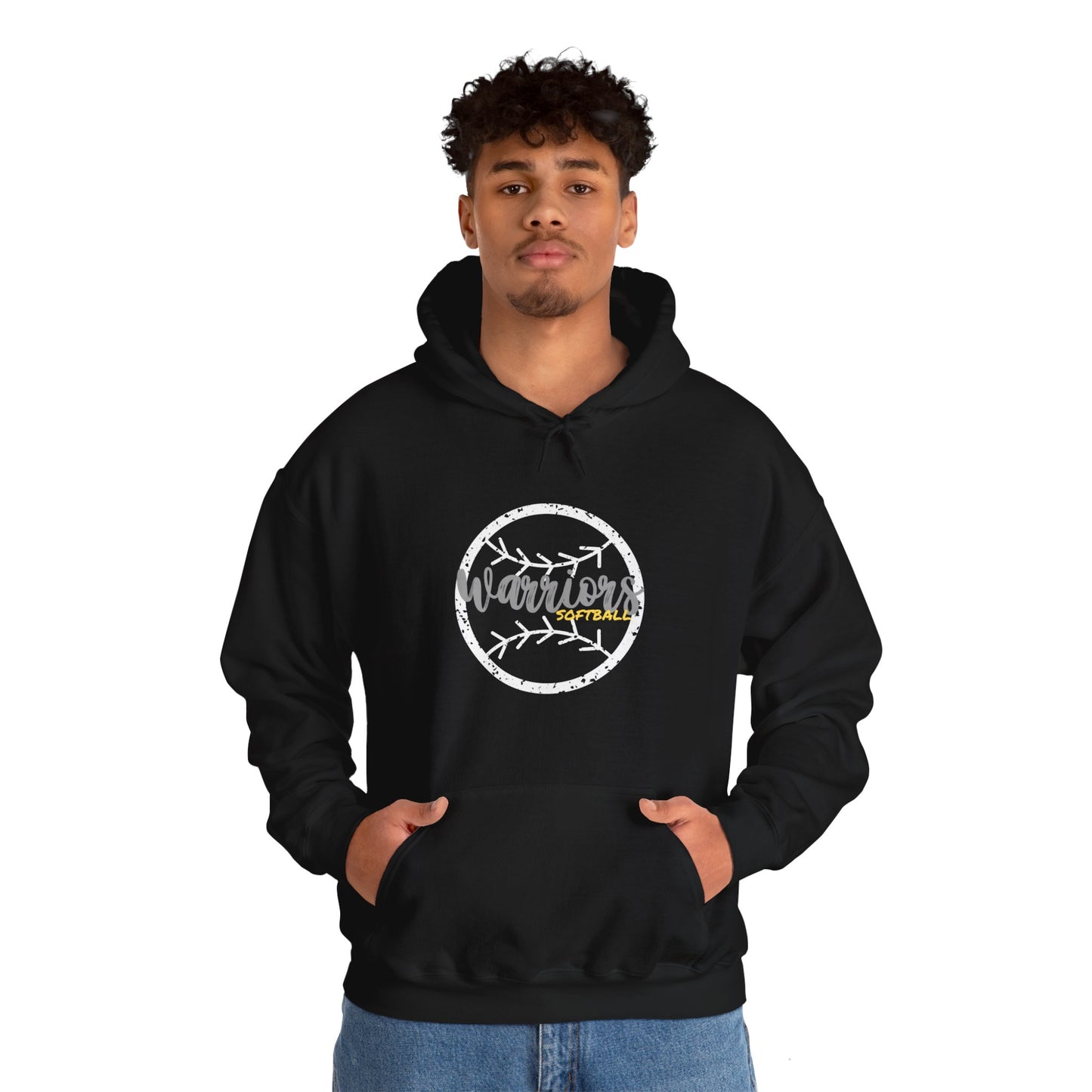 PERSONALIZED Warrior Unisex Heavy Blend™ Hooded Sweatshirt