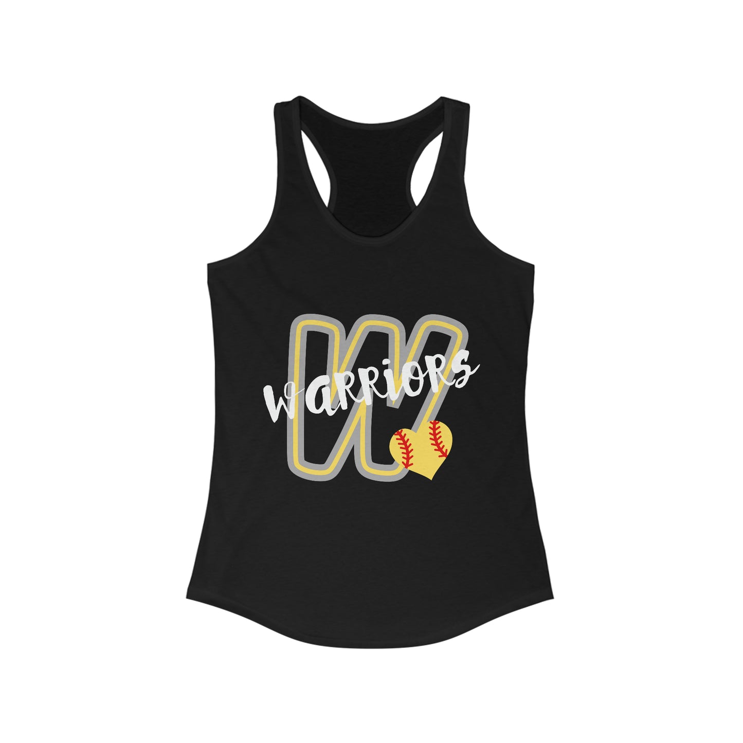 Warriors Women's Ideal Racerback Tank