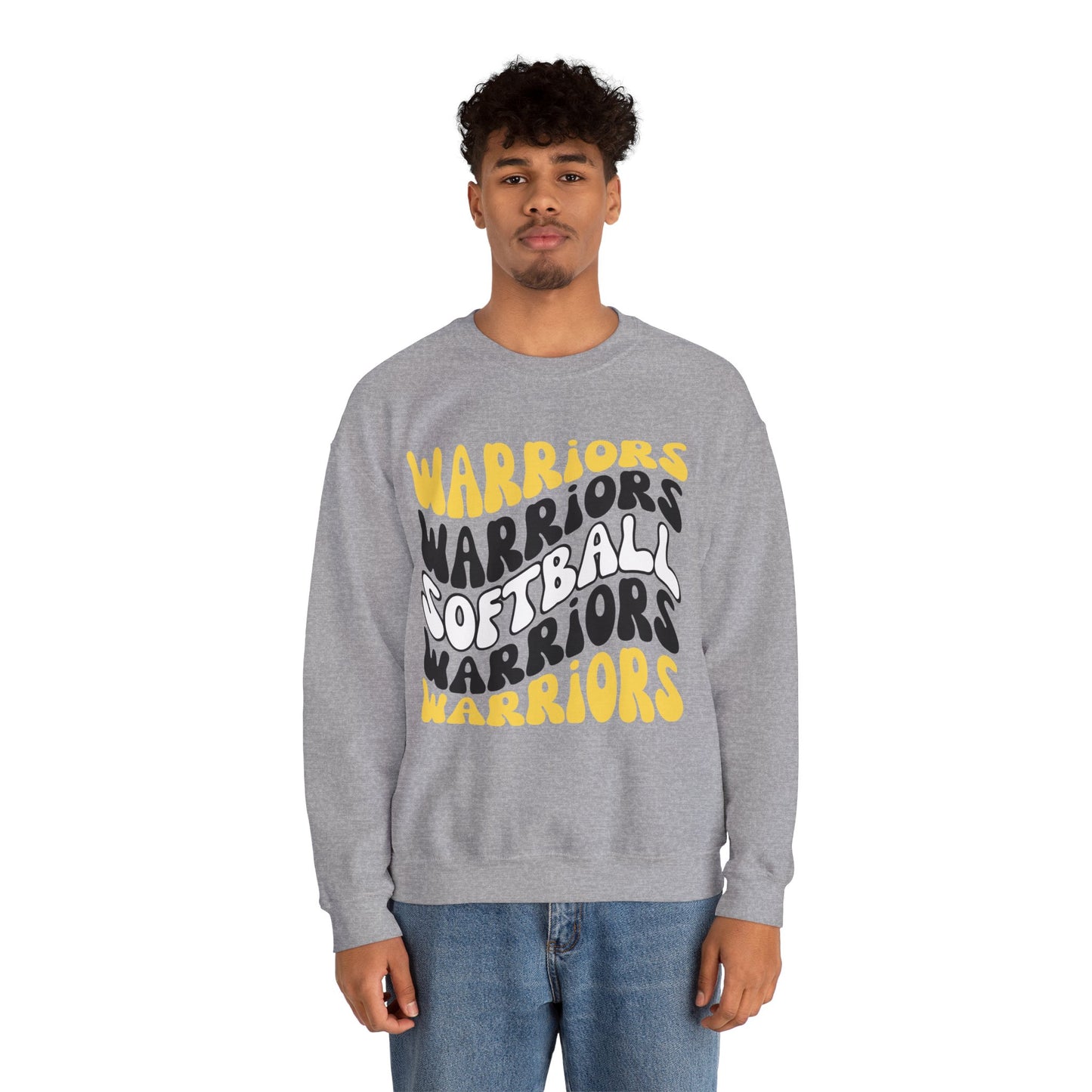 PERSONALIZED Warrior Unisex Heavy Blend™ Crewneck Sweatshirt