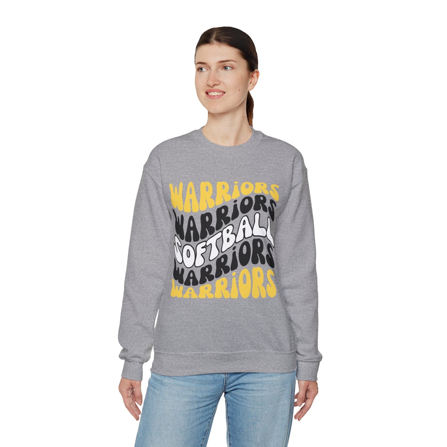 PERSONALIZED Warrior Unisex Heavy Blend™ Crewneck Sweatshirt