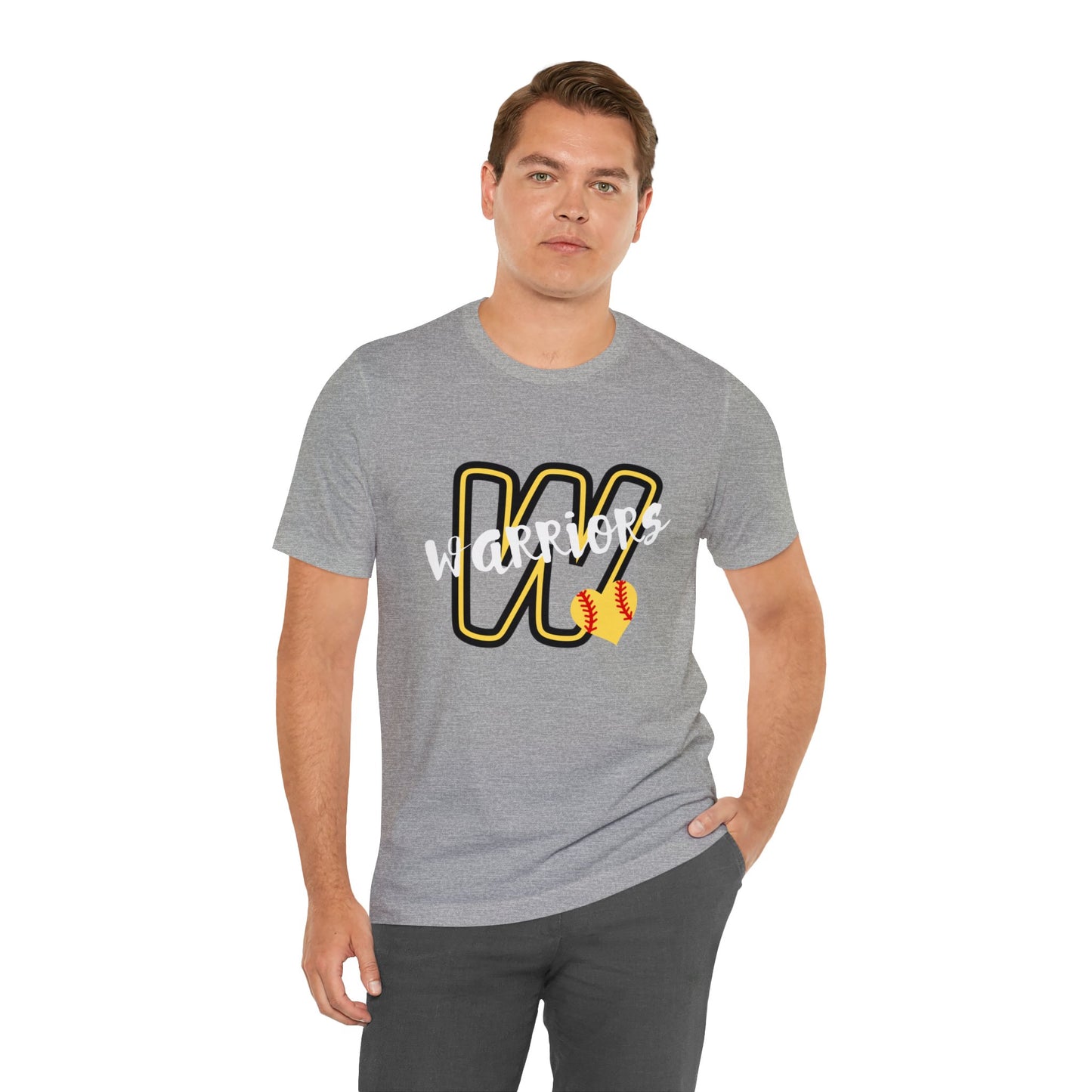 PERSONALIZED Warrior Unisex Jersey Short Sleeve Tee