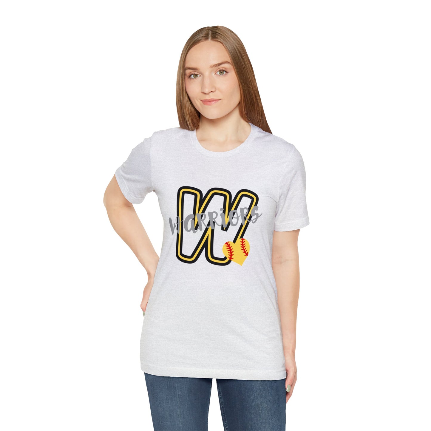 PERSONALIZED Warrior Unisex Jersey Short Sleeve Tee