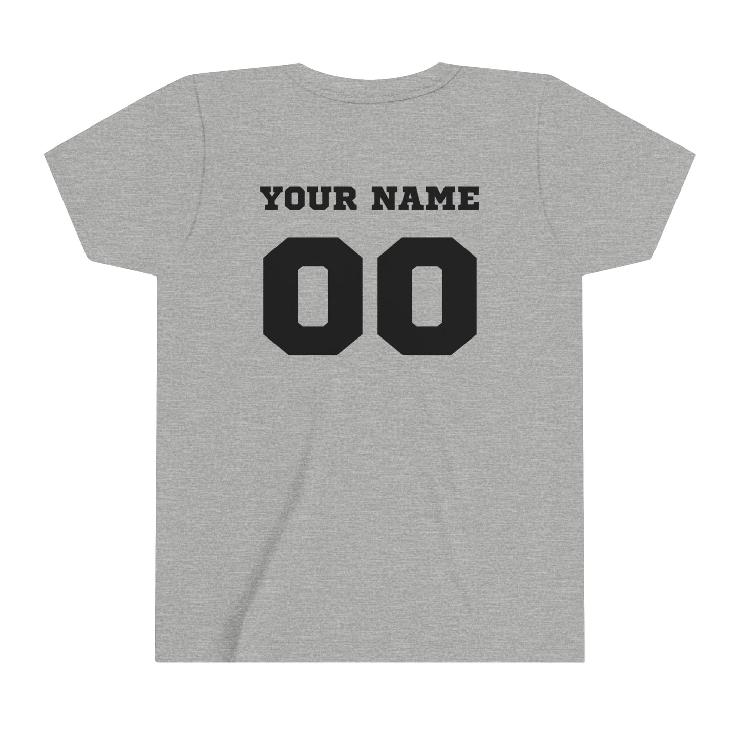 PERSONALIZED Warrior Youth Short Sleeve Tee