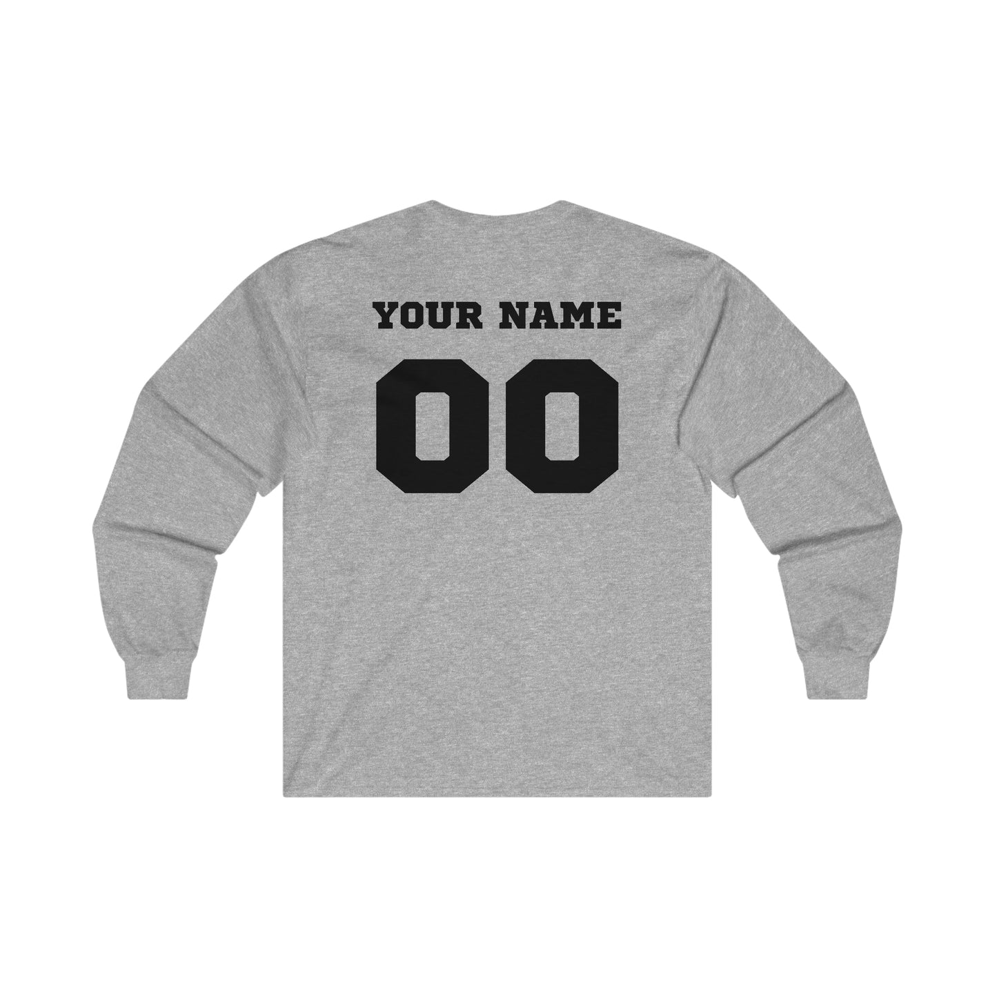 PERSONALIZED Warrior Ultra Cotton Long Sleeve Tee
