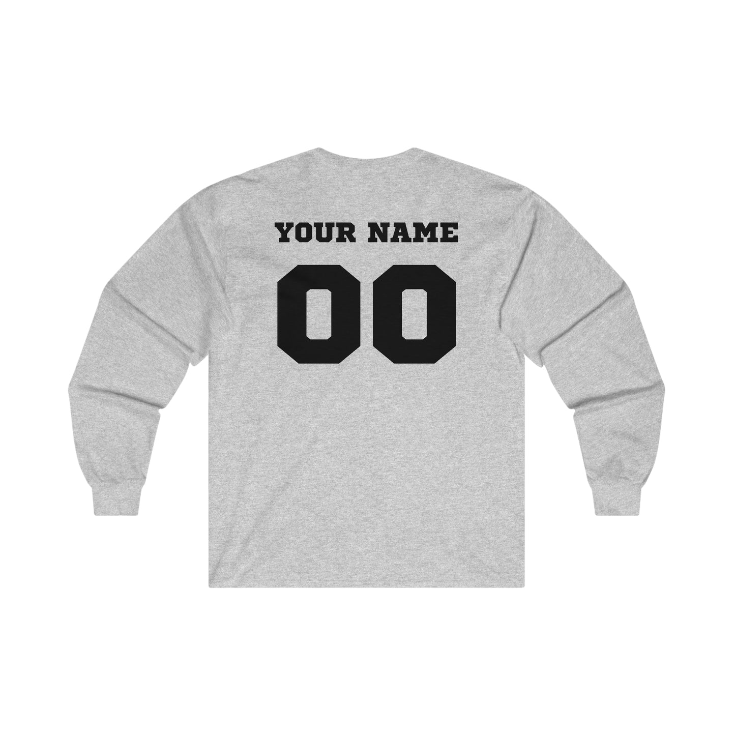 PERSONALIZED Warrior Ultra Cotton Long Sleeve Tee