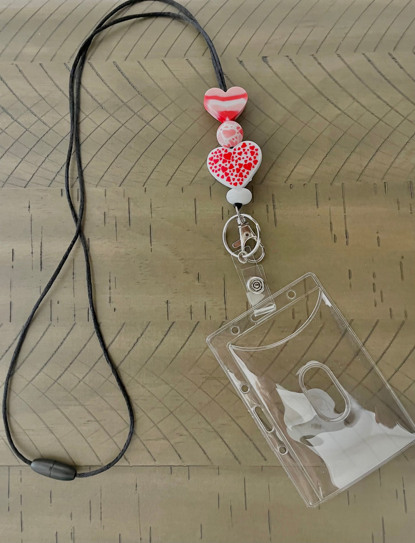 Silicone Beaded Lanyard