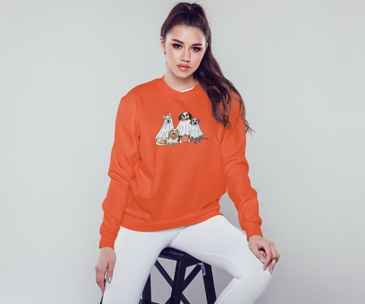 Ghost Pawty Crewneck Sweatshirt