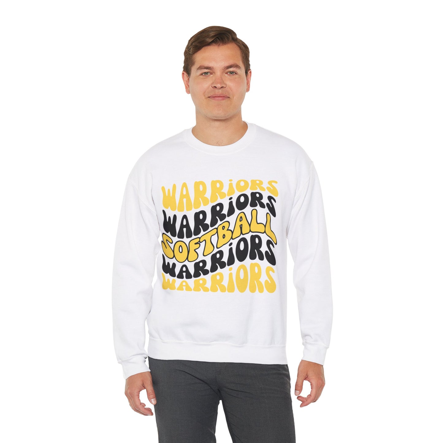 PERSONALIZED Warrior Unisex Heavy Blend™ Crewneck Sweatshirt