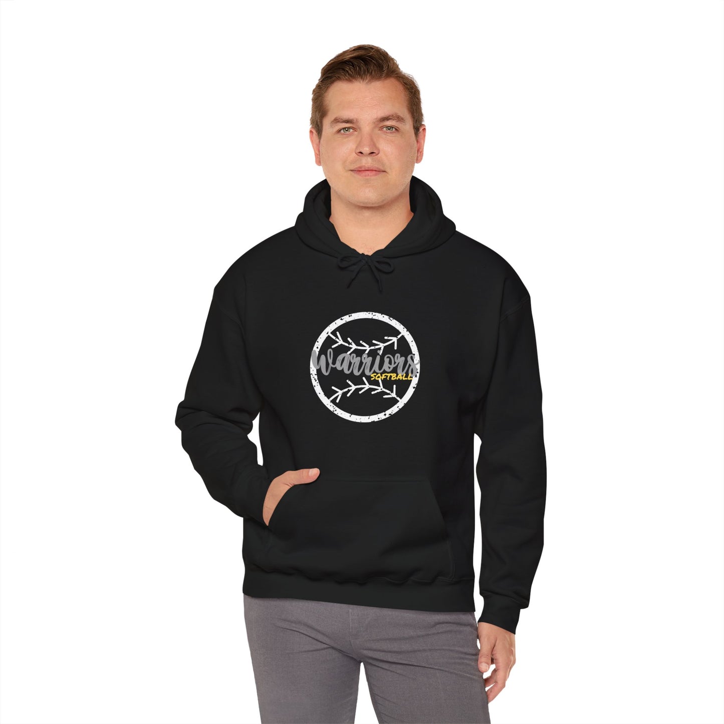 PERSONALIZED Warrior Unisex Heavy Blend™ Hooded Sweatshirt
