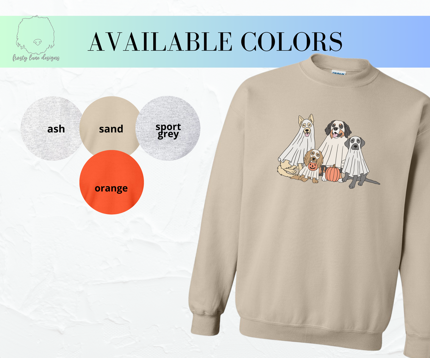 Ghost Pawty Crewneck Sweatshirt