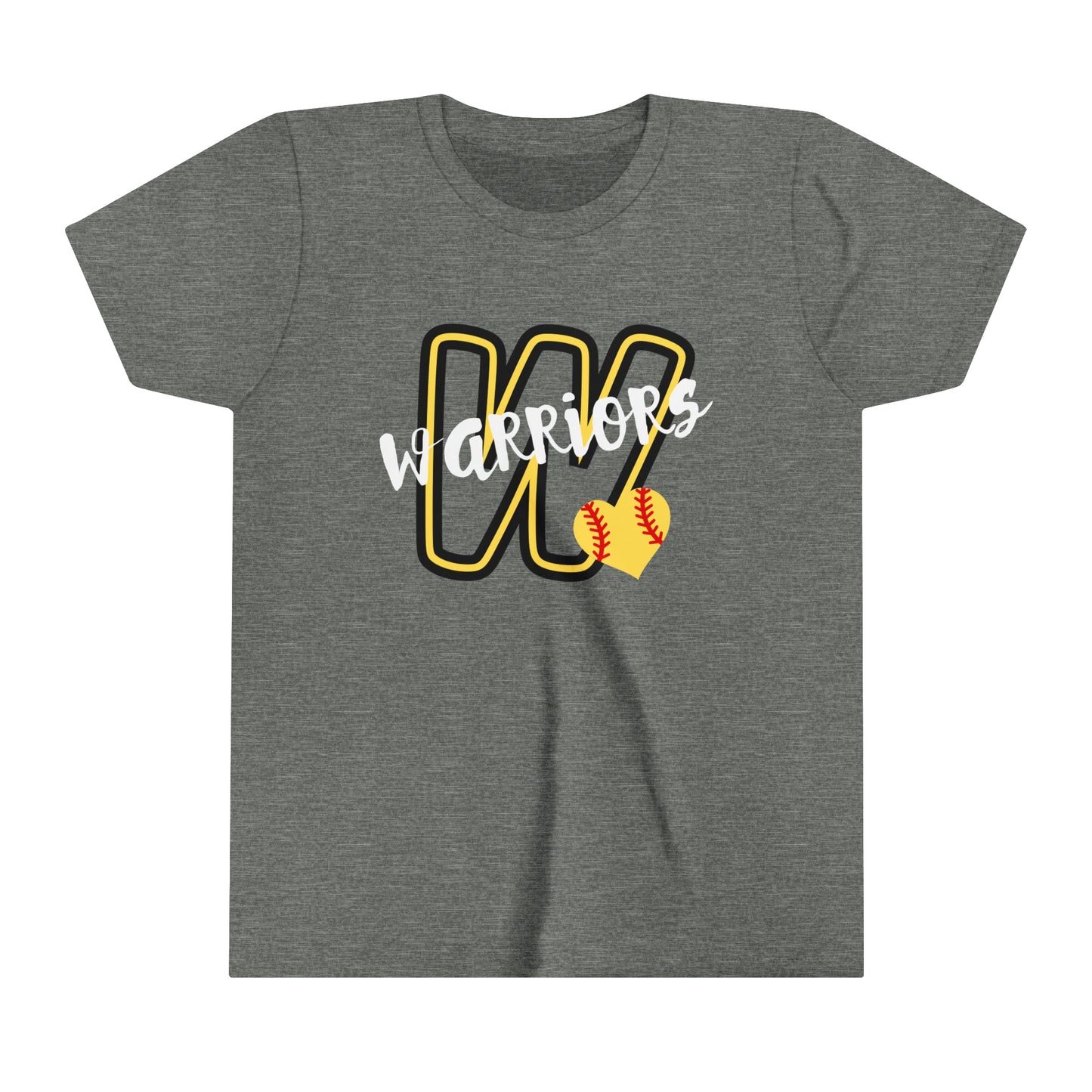 PERSONALIZED Warrior Youth Short Sleeve Tee