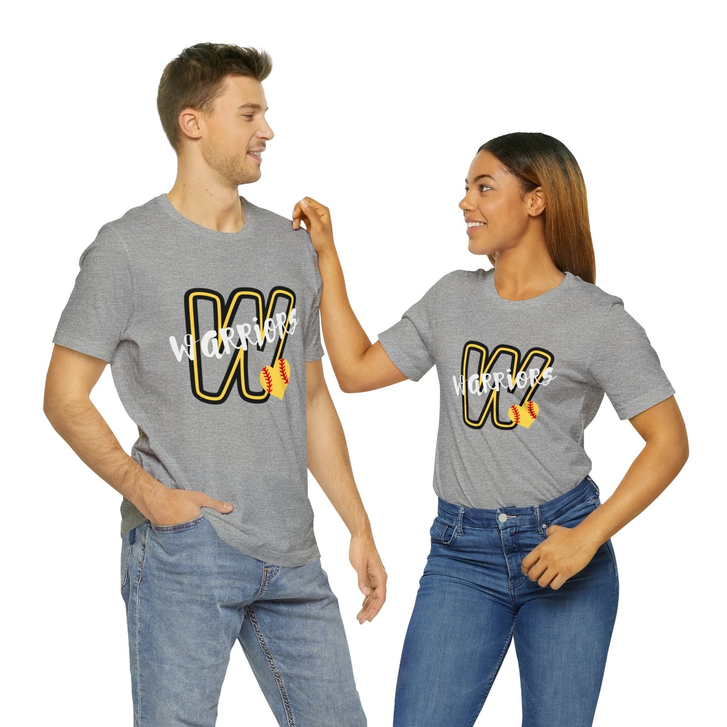 PERSONALIZED Warrior Unisex Jersey Short Sleeve Tee