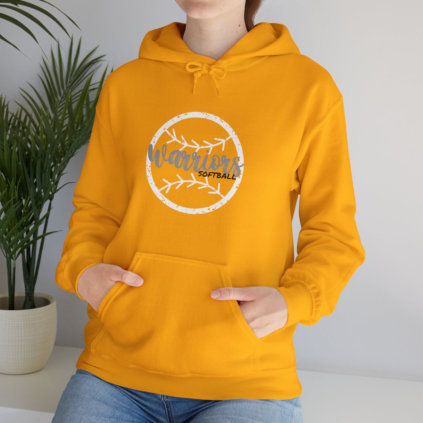 PERSONALIZED Warrior Unisex Heavy Blend™ Hooded Sweatshirt
