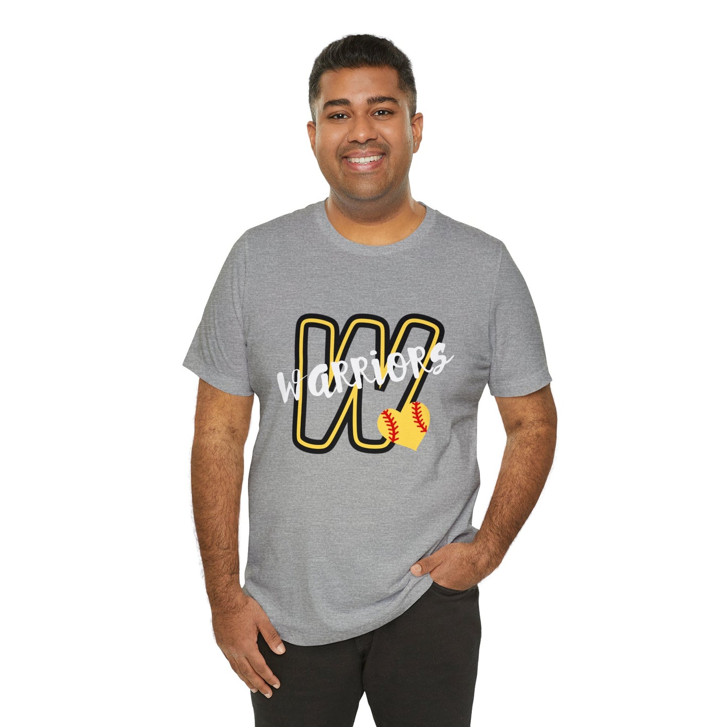 PERSONALIZED Warrior Unisex Jersey Short Sleeve Tee